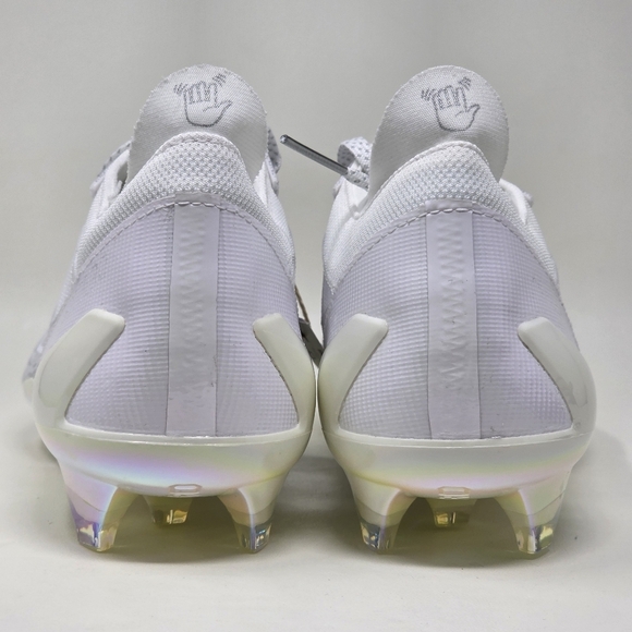 Adidas Adizero Electric American Football Cleats White Mens Size 9.5 IE4413 New - Picture 11 of 13
